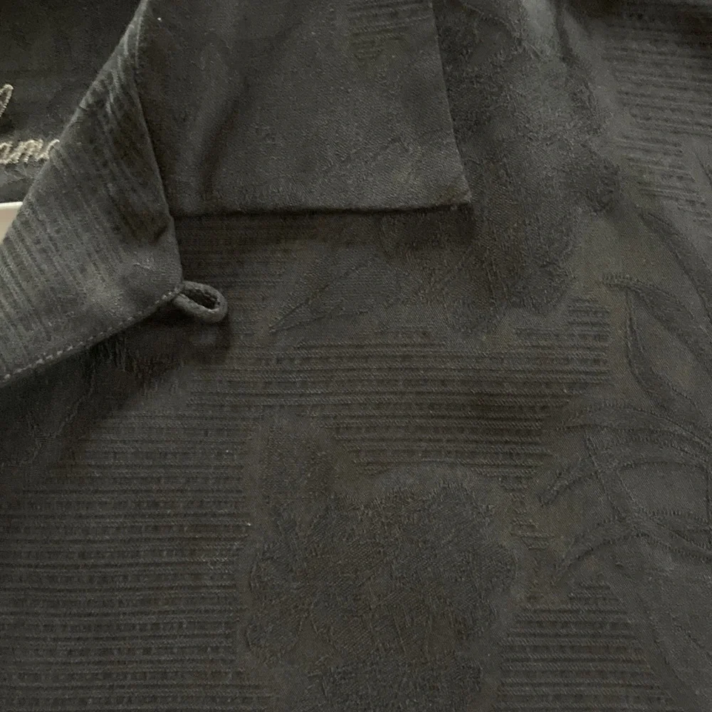 Tommy Bahama Silk Camp Shirt in Black - Picture 11 of 13